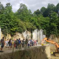 visite de la marbrière