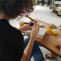 atelier laine feutrée avec JILL' LAINE
